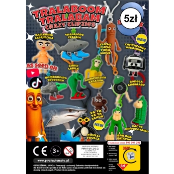 Brainroty 45mm - 100 szt