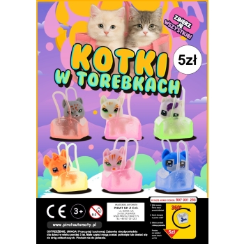 Kotki w torebkach 45mm - 100 szt