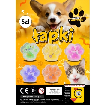 Łapki 45 mm - 100 szt